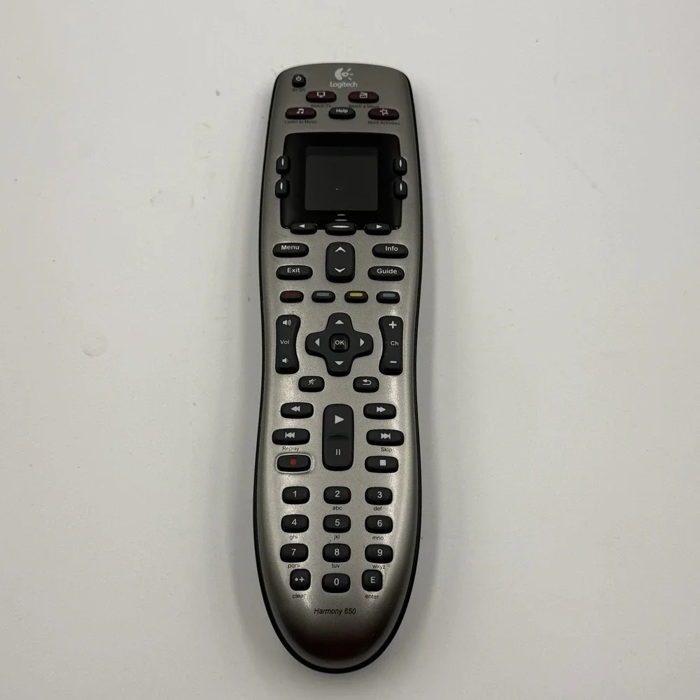 Logitech Harmony 650‎ Universal Remote Control / Tested Works
